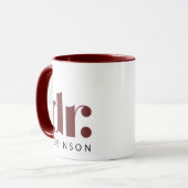dr. [Individuelle Name] Tasse (Vorderseite Links)