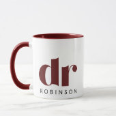 dr [Individuelle Name] Tasse (Links)