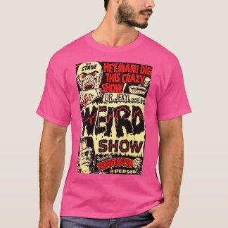 DR JEKYL UND SEINE SELTSAME SHOW VINTAGE HORROR T-Shirt