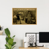 Dr. JEKYLL & Mr. HYDE Play Act VAUDEVILLE Poster (Heimbüro)