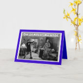 Dr. Jekyll und Herr Hyde Karte (Gelbe Blume)