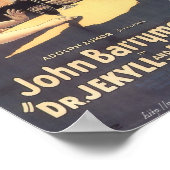 Dr. Jekyll und Mr. Hyde (1920) Movie Poster (Ecke)