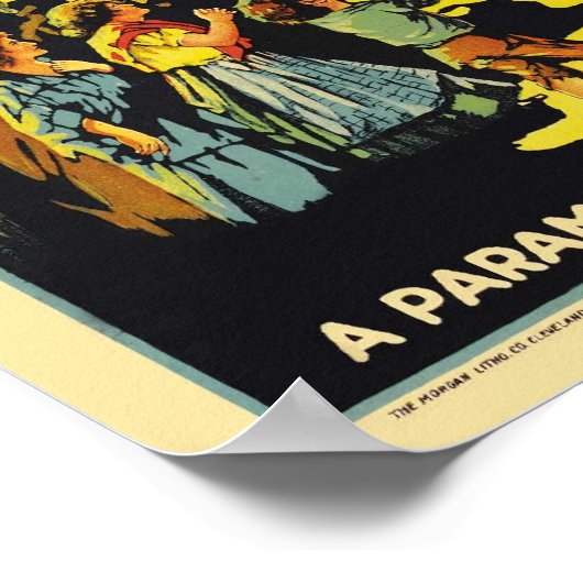 Dr. Jekyll und Mr. Hyde (1920) Movie Poster (Ecke)