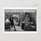 Dr. Jekyll und Mr. Hyde Postkarte (Vorderseite)