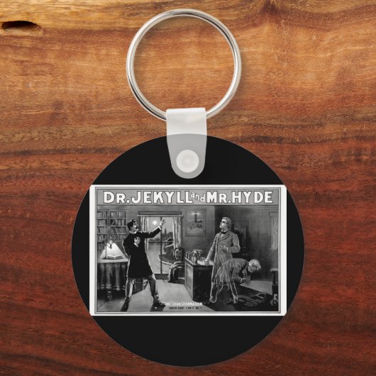 Dr. Jekyll und Mr. Hyde Schlüsselanhänger (Vorderseite)
