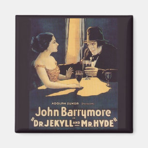 Dr. Jekyll und Mr. Hyde Vintag Movie Poster Magnet