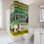 Dr. Jekyls komische Spook Show Duschvorhang (Beispiel)