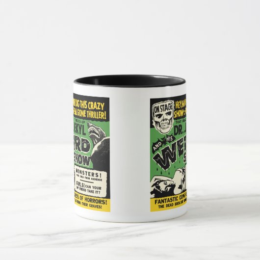 Dr. Jekyls Weird Show - Tasse (Zentrum)