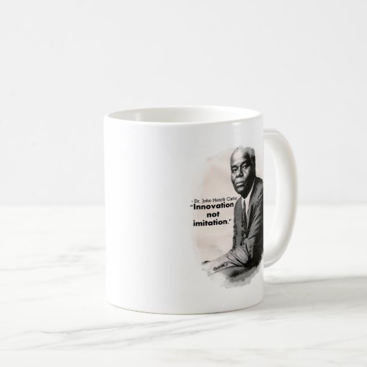 Dr. John Henrik Clarke Kaffeetasse (VorderseiteRechts)