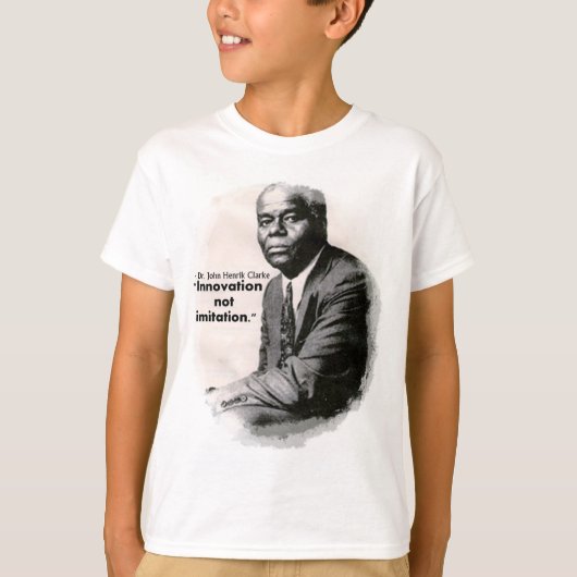 Dr. John Henrik Clarke T-Shirt (Vorderseite)
