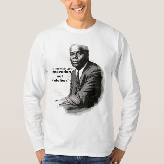 Dr. John Henrik Clarke T-Shirt (Vorderseite)