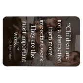 Dr. John Trainer Inspiration Zitat, Mutterschaft Magnet (Horizontal)