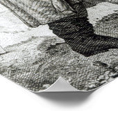 Dr. Johnson in seinem Reisekleid, 1786 Poster (Ecke)