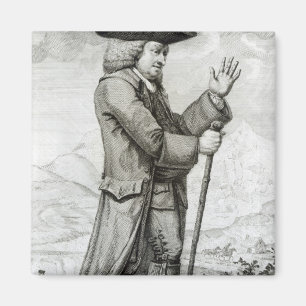 Dr. Johnson in seinem reisenden Kleid, 1786 Magnet