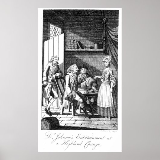 Dr. Johnson's Entertainment Poster (Vorne)