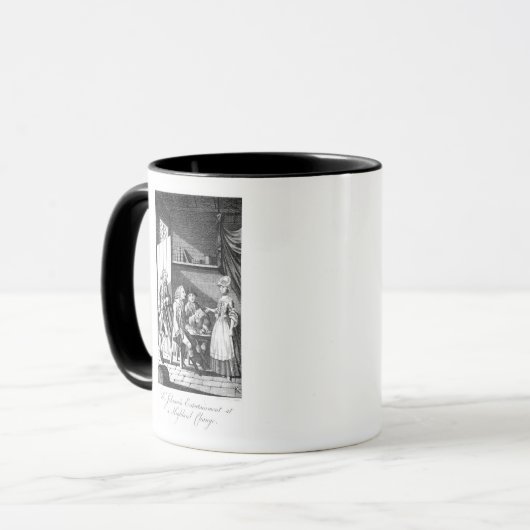 Dr. Johnsons Entertainment Tasse (Vorderseite Links)