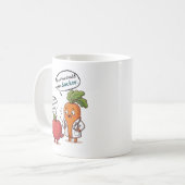 Dr. Karotte mit seinem ersten Patienten Kaffeetasse (Vorderseite Links)