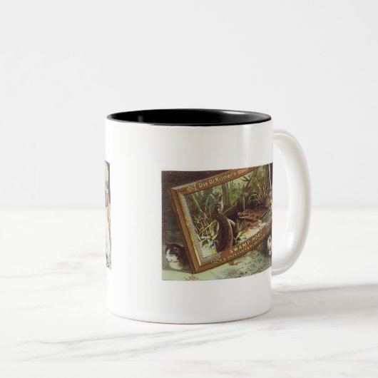 Dr. Kilmers Swamp Root Zweifarbige Tasse (VorderseiteRechts)