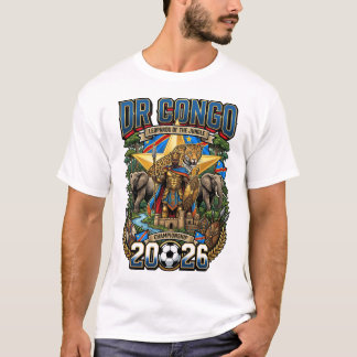 DR Kongo 2026 Fan-T-Shirt T-Shirt