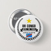 DR Kongo Button (Vorne & Hinten)