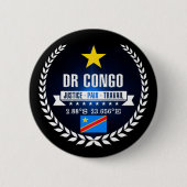 DR Kongo Button (Vorderseite)