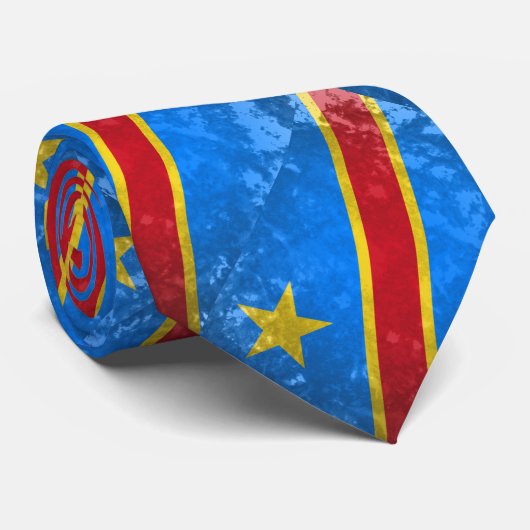DR Kongo Krawatte (Gerollt)