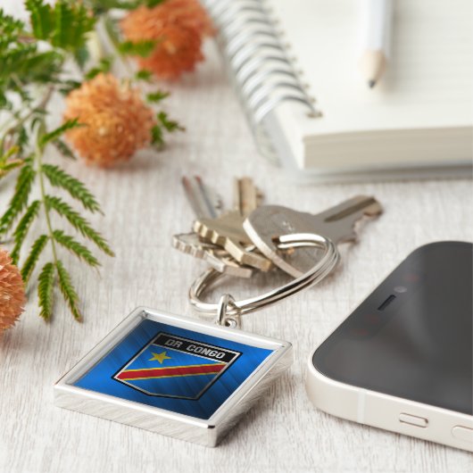 DR Kongo Schlüsselanhänger (Seite)