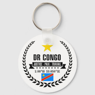DR Kongo Schlüsselanhänger