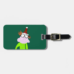 Dr. LeBrick Bah Humbug Weihnachten Gepäckanhänger