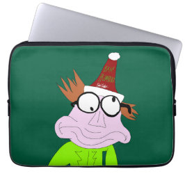 Dr. LeBrick Bah Humbug Weihnachten Laptopschutzhülle