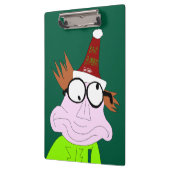Dr. LeBrick Bah Humbug xmas Klemmbrett (Links)