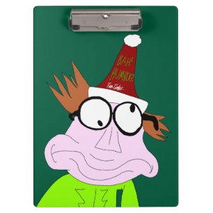 Dr. LeBrick Bah Weihnachtsmann Klemmbrett