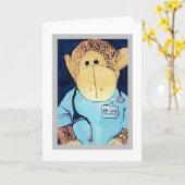 Dr. Liebe Get Well Card Karte (Gelbe Blume)