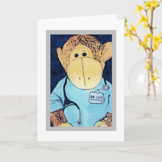 Dr. Liebe Get Well Card Karte (Gelbe Blume)