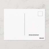 Dr. Make Everything Better Funny Personalize Postkarte (Rückseite)