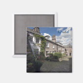 Dr. Mannings Yard im Kendal Souvenir Foto Magnet (Vorderseite/Rückseite)