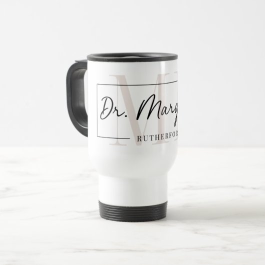 Dr. Margaret Travel Mug Reisebecher (Vorderseite Links)