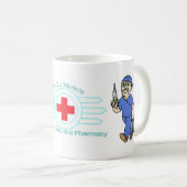 Dr. Martin Cartoon Kaffeetasse (VorderseiteRechts)