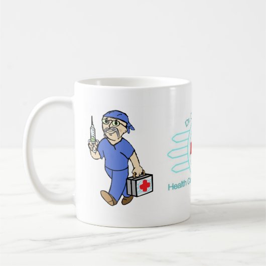 Dr. Martin Cartoon Kaffeetasse (Links)