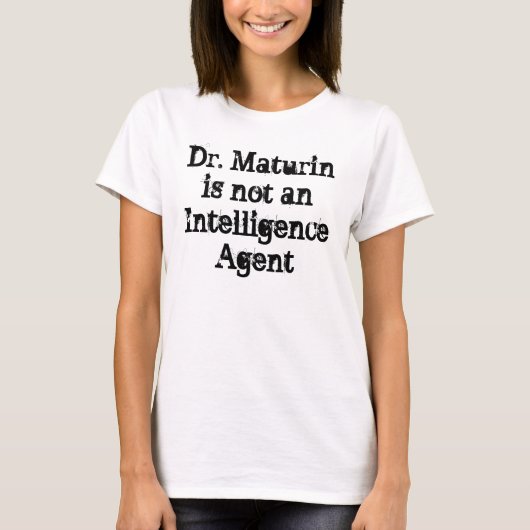 Dr. Maturin ist kein Agent der Geheimdienste T-Shirt (Vorderseite)