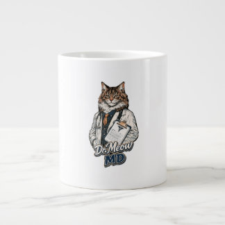 Dr. Meow MD - Lustiger Katzenarzt-Jumbo-Kaffeebech Jumbo-Tasse