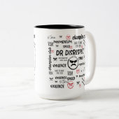 Dr. Missachtet Gewalt Speed Momentum Zweifarbige Tasse (VorderseiteRechts)