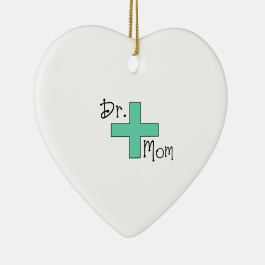 Dr. Mom Keramik Ornament (Rechts)