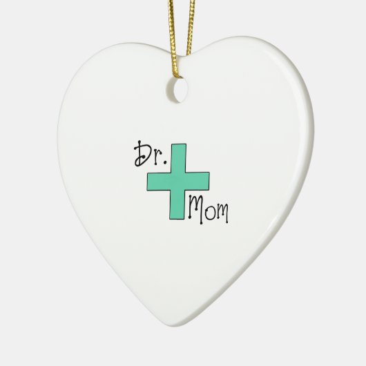 Dr. Mom Keramik Ornament (Links)