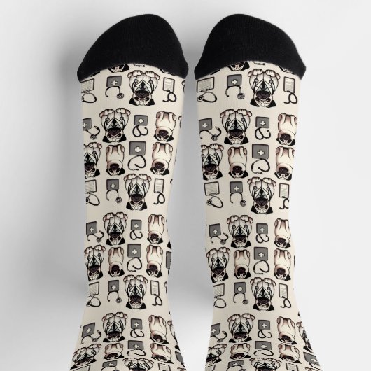 Dr. Mops Socken (Oben)