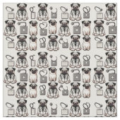 Dr. Mops Stoff (Nahaufnahme)