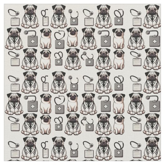 Dr. Mops Stoff (Nahaufnahme)