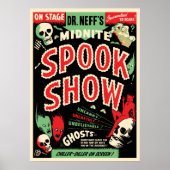Dr. Neff's Midnite Spook Show Poster (Vorne)