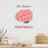 Dr. Neuro Mind Matters Poster (Küche)
