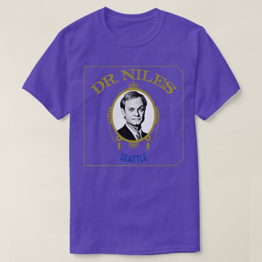 Dr. Niles Crane 90s ästhetisches Design T-Shirt (Design vorne)